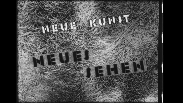 Filmstill aus "Neue Kunst - Neues Sehen" (1950)